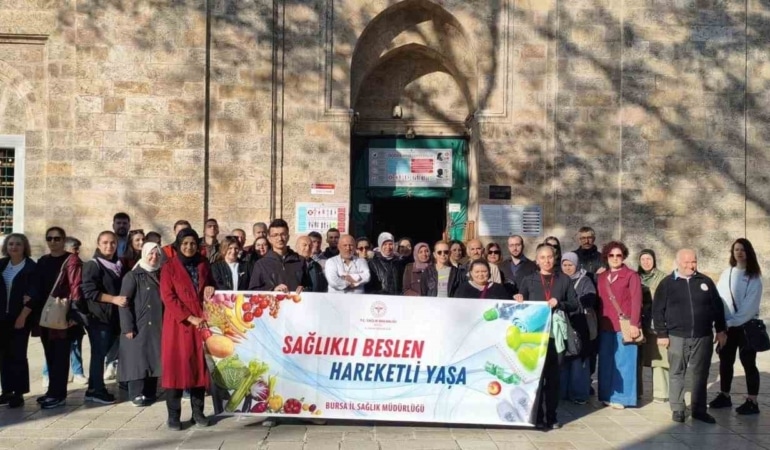 BURSA’DA “HAREKET ET, SAĞLIKLI YAŞA” YÜRÜYÜŞÜ