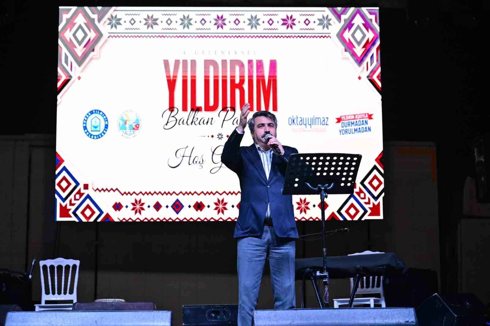 YILDIRIM BELEDİYESİ VE BAL-GÖÇ İŞ BİRLİĞİYLE DÜZENLENEN 4’ÜNCÜ GELENEKSEL YILDIRIM BALKAN PANAYIRI RENKLİ GÖRÜNTÜLERE SAHNE OLDU.