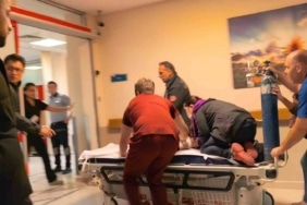 ÇOCUK DOKTORU 1 YAŞINDAKİ BEBEĞE SEDYE ÜZERİNDE BÖYLE MÜDAHALE ETTİ