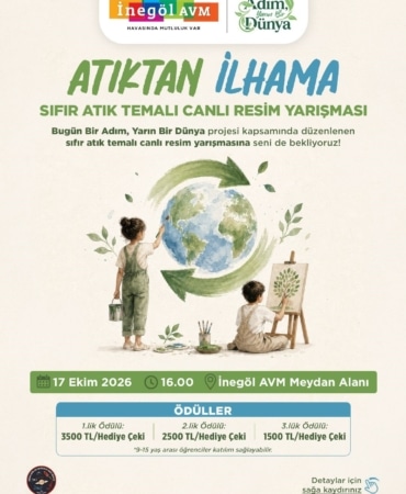 İNEGÖL AVM, ‘BUGÜN BİR ADIM, YARIN BİR DÜNYA’ PROJESİYLE SIFIR ATIK BİLİNCİNİ GÜNLÜK YAŞAMIN BİR PARÇASI HALİNE GETİRMEYİ HEDEFLİYOR.