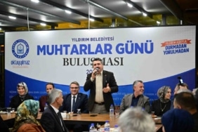 YILDIRIM BELEDİYE BAŞKANI OKTAY YILMAZ, 19 EKİM ‘MUHTARLAR GÜNÜ’ DOLAYISIYLA İLÇEDEKİ MAHALLE MUHTARLARI İLE BİR ARAYA GELDİ.