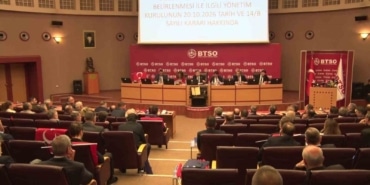 BURSA TİCARET VE SANAYİ ODASI (BTSO) MECLİS TOPLANTISINDA TEKNOSAB MÜTEŞEBBİS HEYETİ'NİN BELİRLENMESİ VE ODA İŞTİRAKLERİNİN YÖNETİMİ TARTIŞMA KONUSU OLDU.