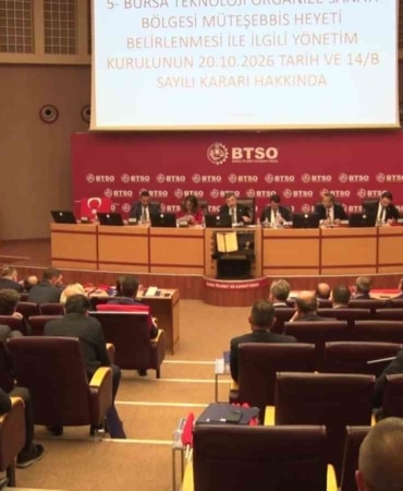 BURSA TİCARET VE SANAYİ ODASI (BTSO) MECLİS TOPLANTISINDA TEKNOSAB MÜTEŞEBBİS HEYETİ'NİN BELİRLENMESİ VE ODA İŞTİRAKLERİNİN YÖNETİMİ TARTIŞMA KONUSU OLDU.