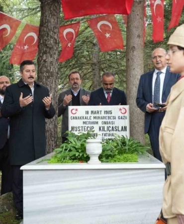 MÜSTECİP ONBAŞI DUALARLA ANILDI